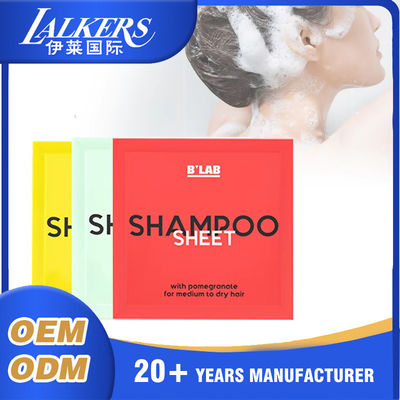 ราคาดี Home Use Hair Conditioner Sheets สะอาดต่อสิ่งแวดล้อม สะดวกในการจัดเก็บ สามารถปรับแต่งได้ ออนไลน์