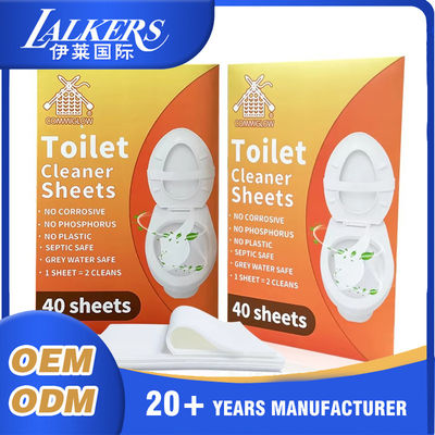 ราคาดี OEM Eco Toilet Tablets น้ําละลาย ลดความคลุมสติก ใช้ง่าย ออนไลน์