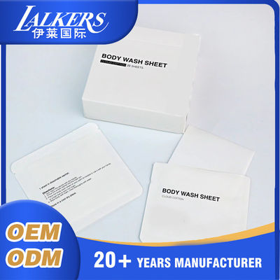 ราคาดี OEM การเดินทาง กระดาษล้างร่างกาย ขาวน้ําหอมนาน ออนไลน์
