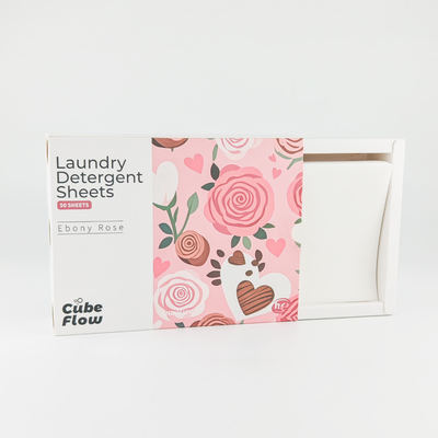 แผ่นผงซักฟอกที่เป็นมิตรต่อสิ่งแวดล้อมและย่อยสลายได้ทางชีวภาพ พร้อมเอนไซม์