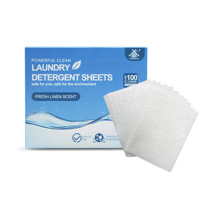 Eco-Lavender & Ocean Fragrance ชุดเครื่องซักผ้าแบบเอ็นไซม์ซอลิดใช้ครั้งเดียว ผู้ผลิต