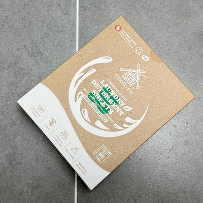 แผ่นทำความสะอาดเข้มข้นสำหรับซักผ้าแบบเป็นมิตรต่อสิ่งแวดล้อม, แผ่น, เม็ดทำความสะอาดแบบใช้แล้วทิ้ง