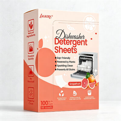 ราคาดี Eco-Friendly Hypoallergenic Long-Lasting Dish Washing Sheets and Dishwasher Cleaning Sheets ออนไลน์