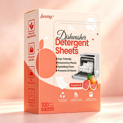 ราคาดี Eco Friendly Hypoallergenic Compact Space Saving Dishwashing Sheets Dishwasher Detergent Sheets ออนไลน์